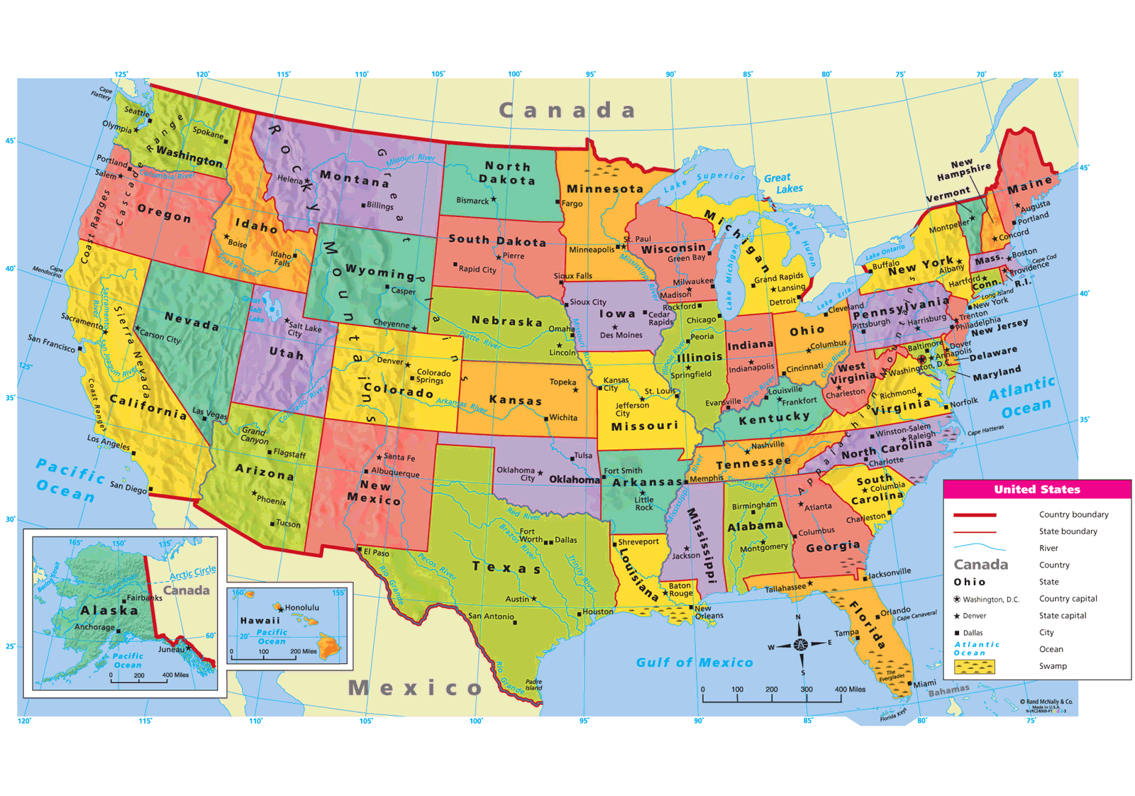 Mapa De Estados Unidos Con Nombres Y Capitales Para Imprimir Images The Best Porn Website