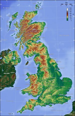 Mapa de Inglaterra | Inglaterra Actual, Antigua y Turística | Descargar