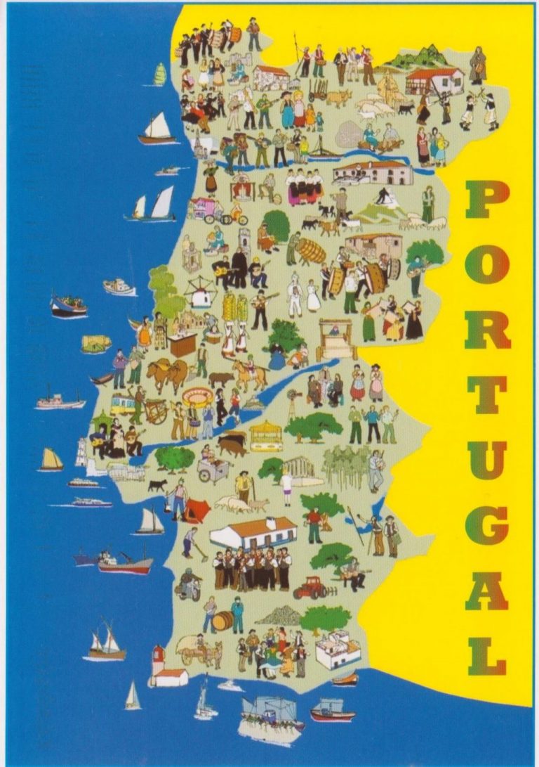 Mapa De Portugal Con Ciudades Y Distritos Descargar E Imprimir Mapas 9137